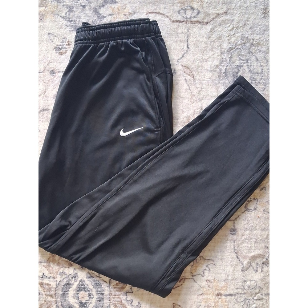 Nike Rio II Warm-Up Pants Black Medium 379175-010 Men's Training Joggers Running